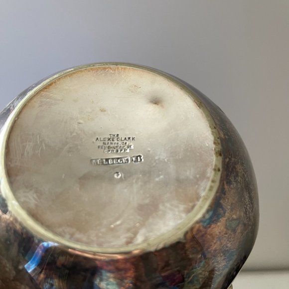 Gorgeous Antique Alexander Clark Co. Silver Plated Dish - Picture 3 of 3